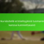 Kuinka käsitellä erimielisyyksiä tuomareiden kanssa kunnioittavasti